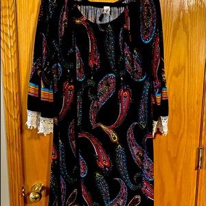 Paisley Hippie Dress